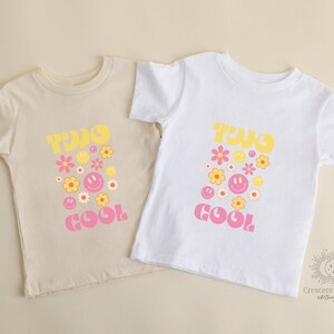 Zweiter Geburtstag Shirt, zweiter Geburtstag Shirt, zwei cooles Geburtstag Shirt, Mädchen Geburtstag Shirt, Kinder Geburtstag Shirt, Retro Geburtstag Mädchen Shirt