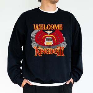 Kansas City-sweater, Red Kingdom-sweater, Kansas City voetbalsweater, Kansas City-sweatshirt jeugd, Kansas City ronde hals
