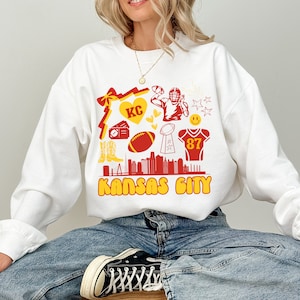 Kansas City Sweatshirt, Kansas City Football, Kansas City Football Sweatshirt, Youth Kansas City Sweatshirt, Chiefs Sweatshirt