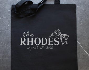 Custom Wedding Welcome Bags, Wedding Tote Bags, Wedding Guest Favor, Destination Wedding Favors, Hotel Wedding Gift Bag, Custom Wedding Tote