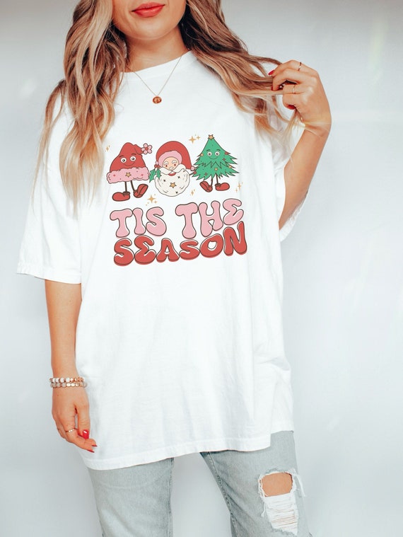 Oversized christmas t shirt cheap