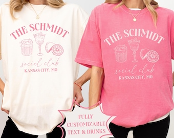 Bachelorette Shirts, Bachelorette Party Shirts, Social Club Bachelorette Party Shirt, Cocktail Bachelorette Shirt, Luxury Bachelorette Shirt