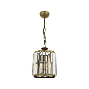 Crystal Pendant Chandelier: Avant-Garde Chain Ceiling Light