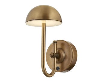 Rechargeable LED Wall Sconce: Modern Minimalist USB Light