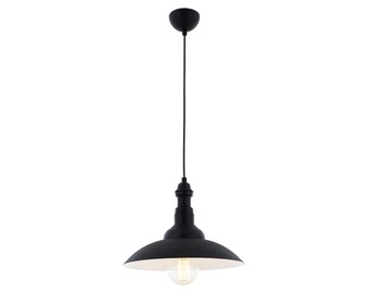 Black Metal Pendant Chandelier - Scandinavian Modern Lighting