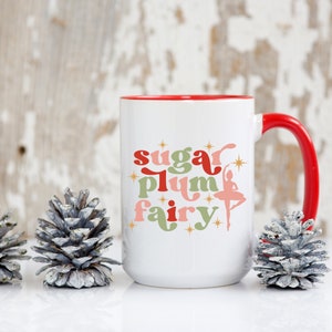 Sugar Plum Fairy Collection Coffee Mug, Christmas Ballet, Nutcracker Suite