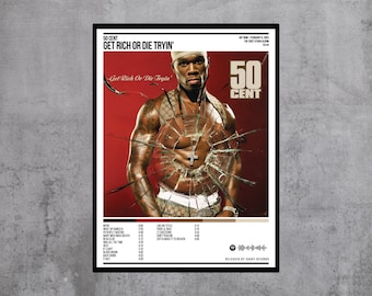 50 Cent Get Rich Or Die Tryin Album Cover