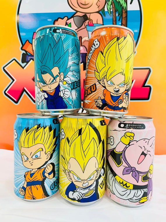 Dragon Ball Z Drink Collection set of 5 Etsy