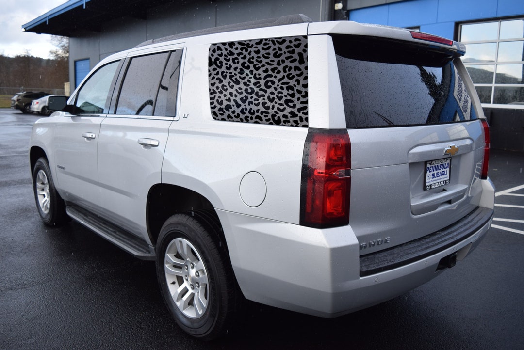 2015-2020 Tahoe Leopard Print Window Decal Sticker - Etsy
