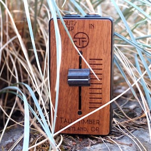 Tall Timber 2-Jack Fader - Volume/Expression Pedal with Walnut Wood Top