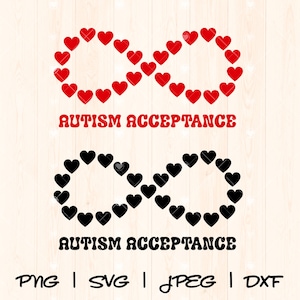 Autisme hart Svg Png | Autisme Svg Png | Autisme liefde Svg | Autisme acceptatie Svg | Autisme Infinity Sign Svg | Au-Some Svg autisme sublimatie