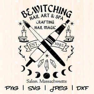 Nail Tech Svg Png | Nail Artist Svg | Nail Boss Svg | Nail Hustler Svg | Nail Technician Svg Png | Nail Tech Shirt Svg | Nail Witch Png Svg