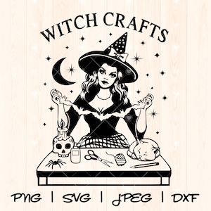 Witch Svg Png | Witchy Svg | Wicca Svg | Funny Witchcraft Svg | Wiccan Svg | Pagan Svg | Gothic Svg | Celestial Mystical Occult Svg Png