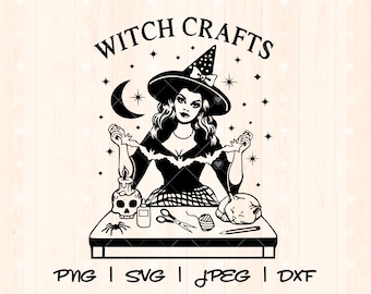 Witch Svg Png | Witchy Svg | Wicca Svg | Funny Witchcraft Svg | Wiccan Svg | Pagan Svg | Gothic Svg | Celestial Mystical Occult Svg Png