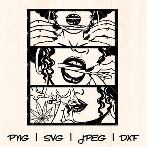 Weed Svg Png | 420 Svg | Blunt Svg | Stoner Svg | Smoking Weed Svg | Pot Leaf Svg | Cannabis Svg | Stoner Girl Svg | Rasta Pot Head Svg Png