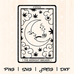 Unkraut SVG | 420 SVG | Rauchen gemeinsam geschnitten Datei | Kiffer geschnitten Datei | Rauchen von Unkraut | Cannabis-Svg | Blumentopf Kopf | Ganja Pot Blatt Tarot Karte Png svg