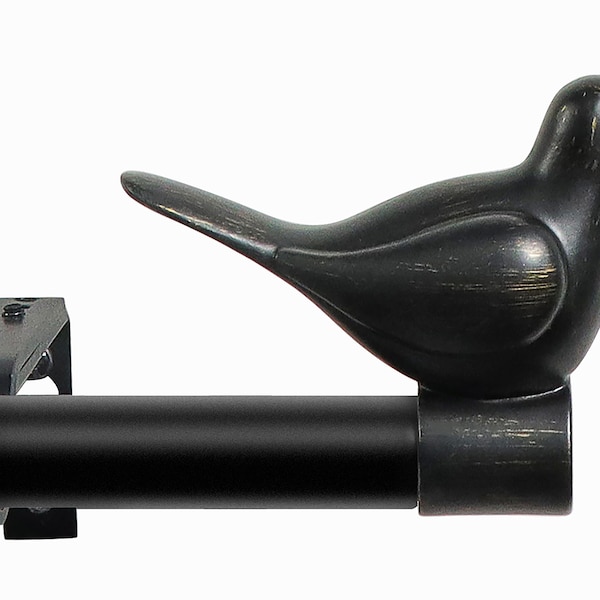 Farmhouse Curtain Rod Etsy