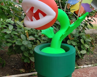 Piranha Plant Size 2"-24"