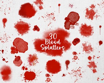Blood Splatter Crime Scene - Etsy