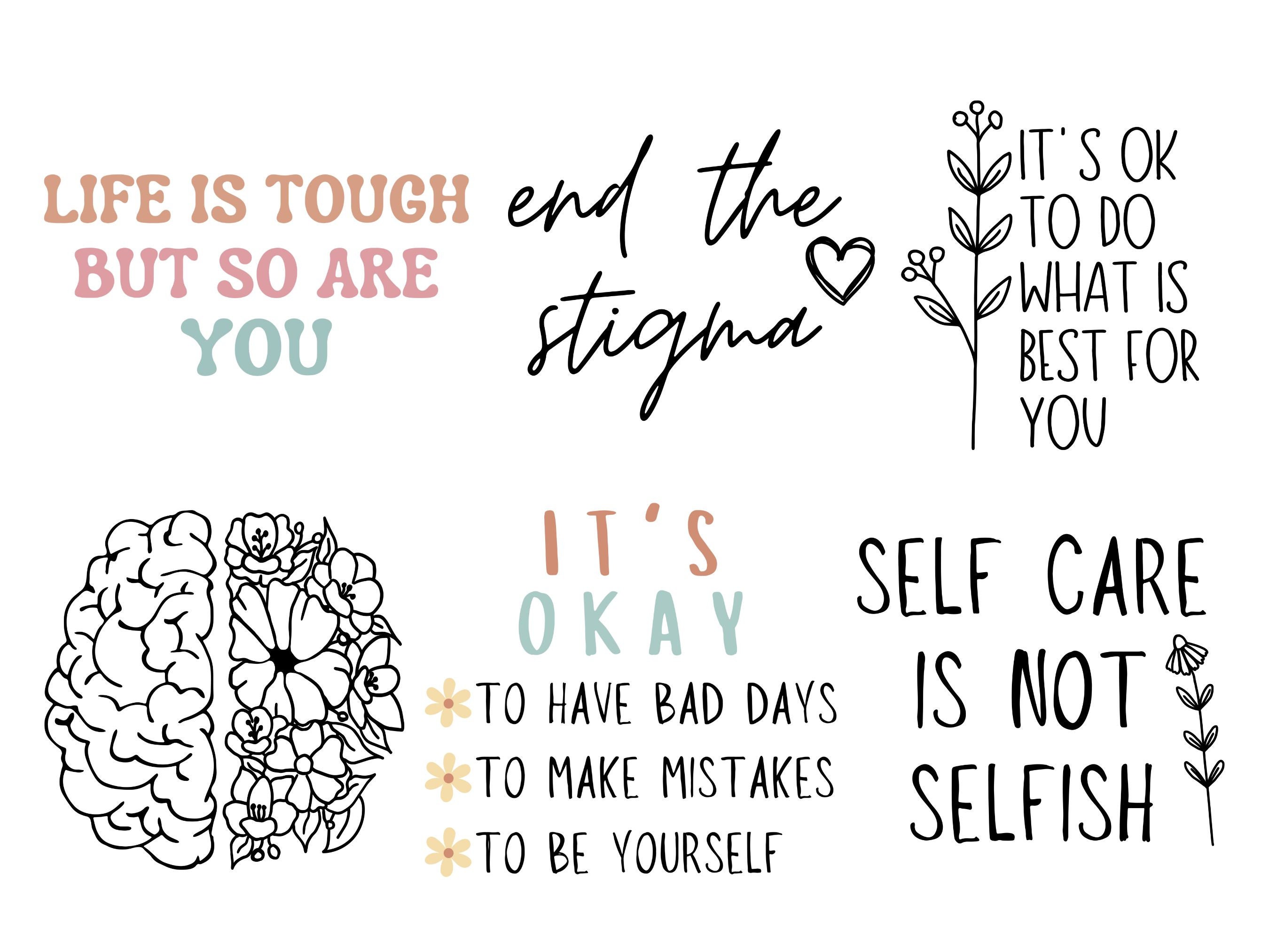 Mental Health Svg Bundle, Mental Health Awareness Bundle Svg ...