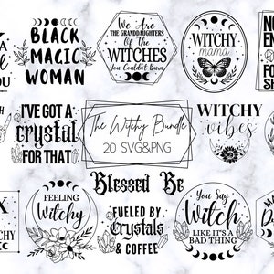 Witchy Stickers SVG Cut file by Creative Fabrica Crafts · Creative