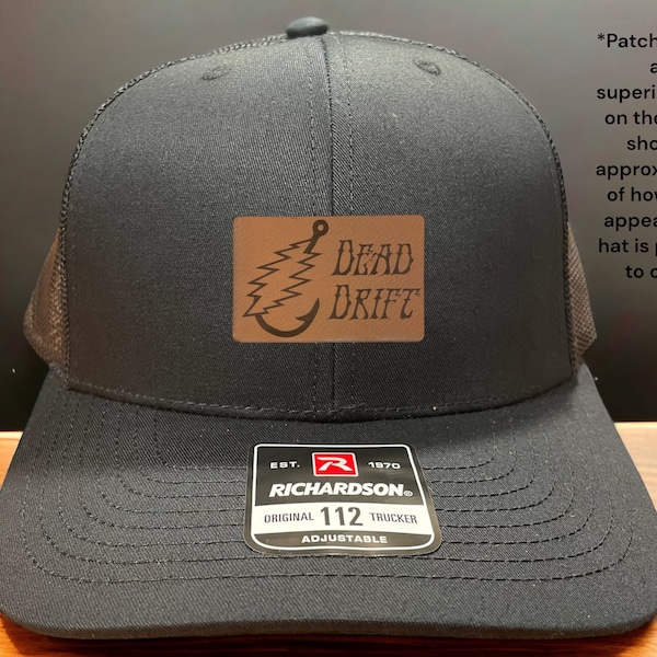 Dead Drift Fishing Hat | Fly Fishing | Fisherman Gift | Richardson Hat | Grateful Dead |