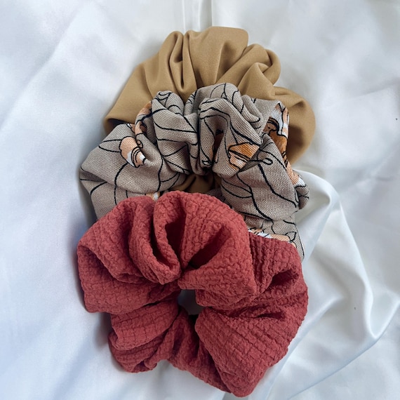 Luxury Scrunchies | Handmade Satin Scrunchies | Silk | Boho  display picture 1