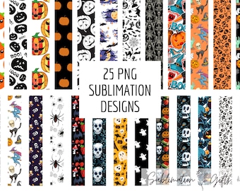Halloween Holiday Key fob png wristlet, Fall Season Key fob sublimation, Keychain Wristlet Bundle, Key fob png sublimation design,key fob