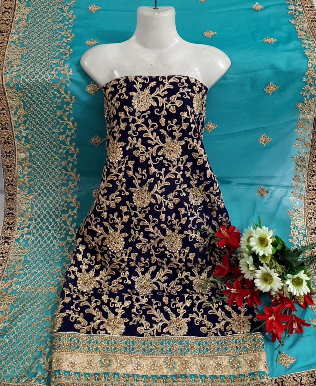 Punjabi Indian Bridal Suits Etsy UK