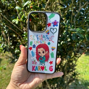 Karol g mañana sera bonito case, iphone case, iphone case gift, karol g Bichota, iphone case 14 pro max, mañana sera bonito accesories,Karol