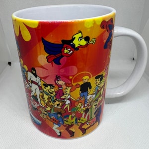 60s cartoon mugs 15oz, cartoons mugs, perfect for gift, personalized mug, custom mug,perfect for him or her