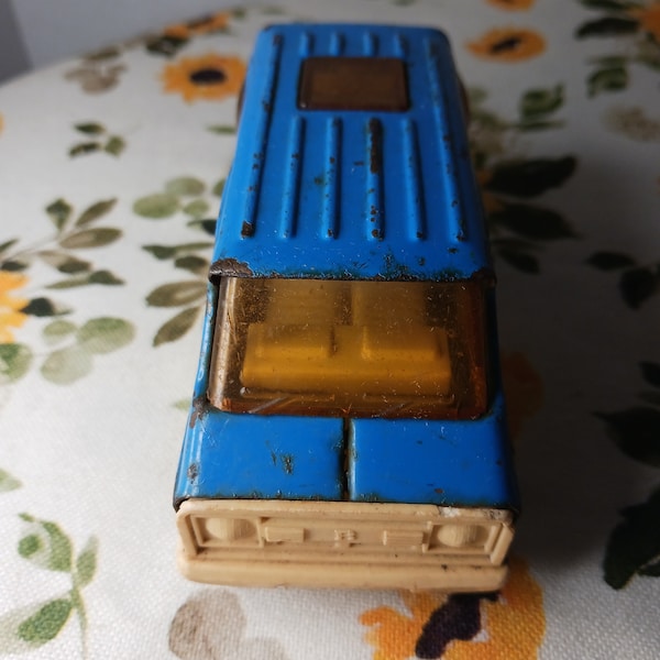 Vintage 4.75" Buddy L Japan/ Blue Van Truck Diecast