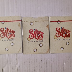 Cartes à jouer Silver City Casino Las Vegas