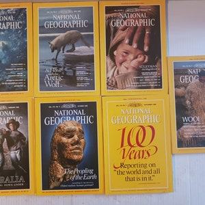 National Geographic 1987-1988