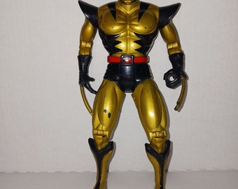 1993 Toy Biz Marvel X-men Gold Wolverine Deluxe Edition 10