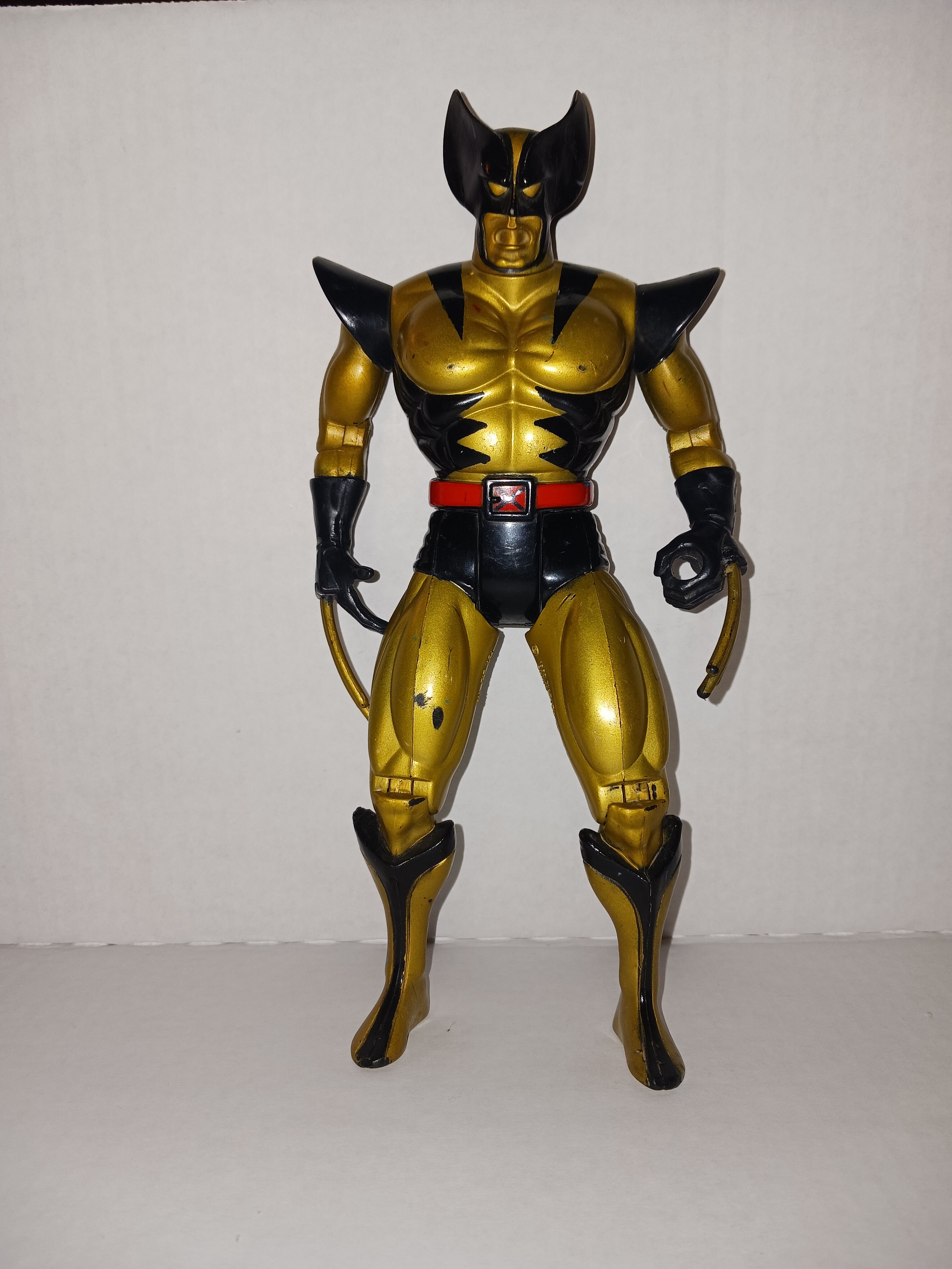 1993 Toy Biz Marvel X-men Gold Wolverine Deluxe Edition 10