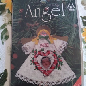 Vintage Ornament Counted Cross Stitch &quot;Angel&quot;