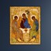 Andrei Rublev the Trinity Canvas Wall Art,the Holy Trinity Poster Art ...