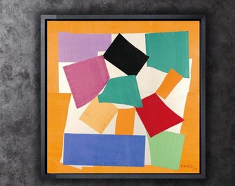 Henri Matisse Colours Poster Art Canvas Print,Henri Matisse Paintings,Henri Matisse Arts,Henri Matisse canvas wall art,Modern Wall Art Print