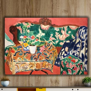 Henri Matisse Seville Still Life 1910 Poster art canvas Print,Henri Matisse canvas wall Art,Modern Wall Art,Vintage Art Print,famous arts
