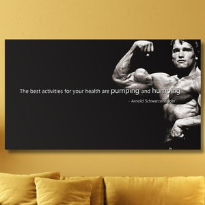 arnold schwarzenegger Quote Print Art,arnold schwarzenegger Poster Art,arnold schwarzenegger Canvas Wall Art,Fitness Gym Motivation Prints
