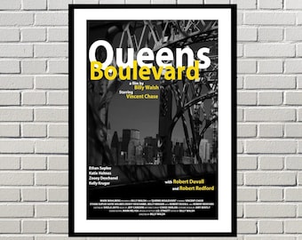 Póster artístico de Entourage Queens Boulevard, lienzo de la película Entourage, póster de la serie de televisión, póster de la película Entourage, lienzo de la serie de televisión