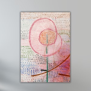 Paul Klee Blossoming 1934 Art Poster Art Canvas,Paul Klee Art Canvas Wall Art,Paul Klee Poster,Blossoming Print,Vintage Art,Modern Wall Art