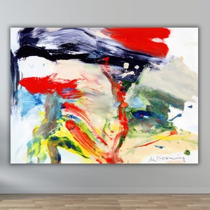 Decoração de arte de parede abstrata de Willem De Kooning, pintura de escavação de Willem De Kooning, impressão de reprodução, decoração de sala de escritório, arte em tela moderna