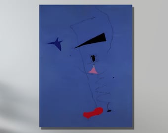 Painting (blue Star) by Joan Miró 1927 | Surrealist Art Print