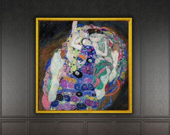 グスタフ・クリムト『聖母』キャンバス壁アート、グスタフ・クリムト