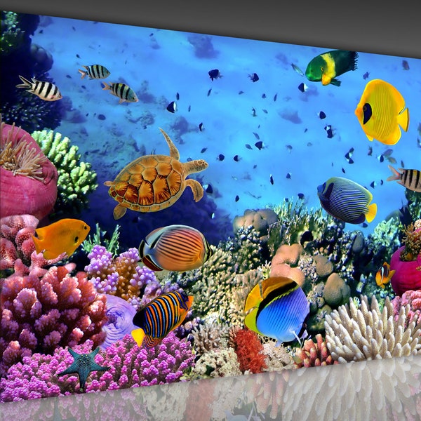 Aquarium Wall Art Etsy
