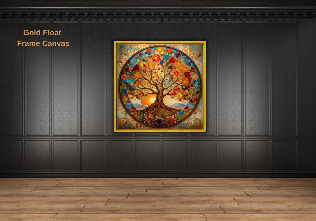 Gustav Klimt Tree of Life Canvas Poster Art Print,reproduction Print ...