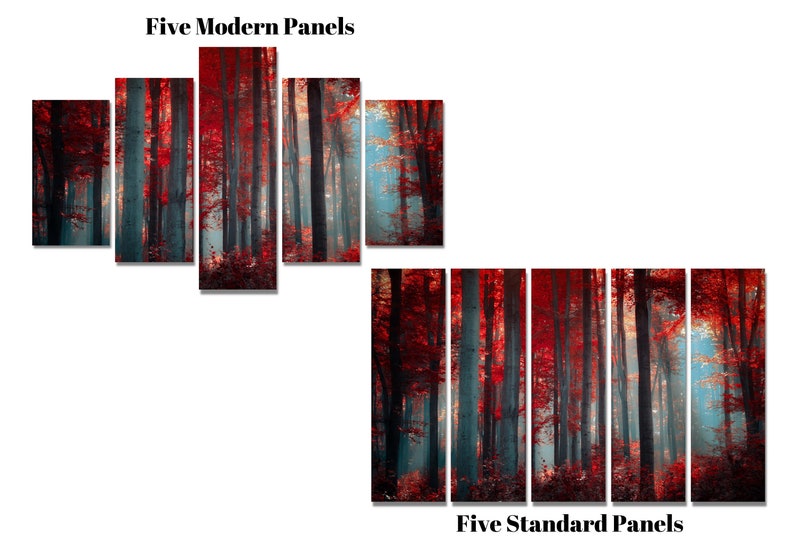 Katayama Bokuyo Forest 1928 Poster,Wald Leinwand Wandkunst,Katayama
