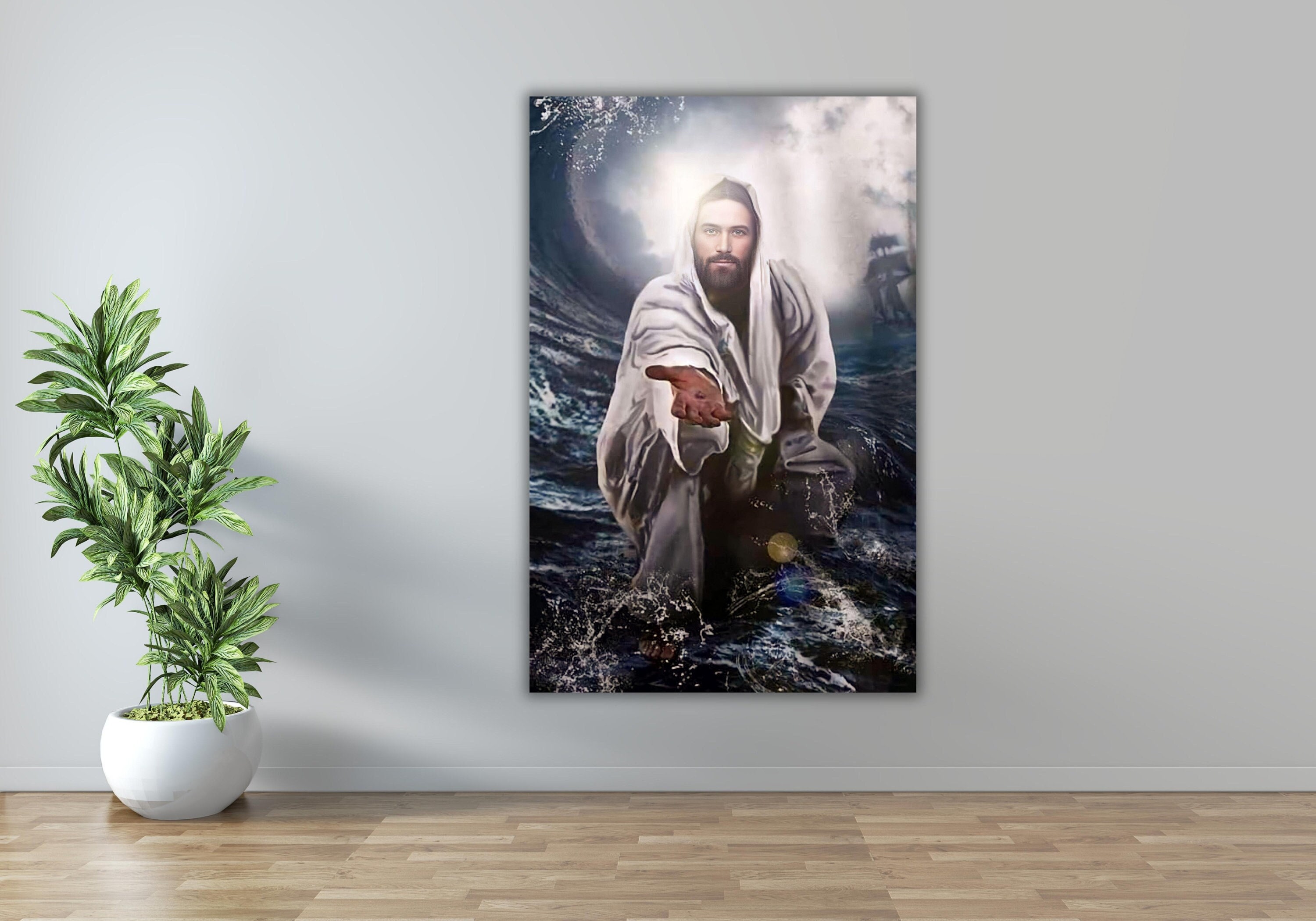 The Hand of God Canvas Wall Art Print,lord Jesus Poster/canvas Print ...